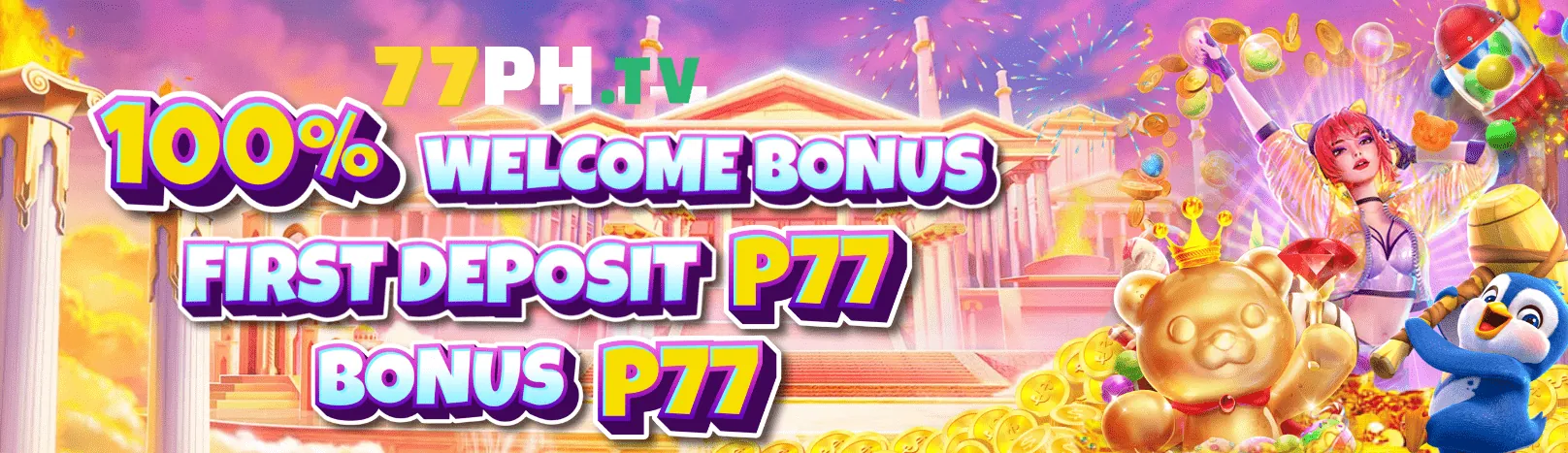 Hình ảnh một người chơi đang tương tác với màn hình game nổ hũ, hiển thị nút quay và các biểu tượng